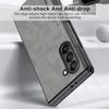 Sheepskin Leather Case for Samsung Galaxy Z Fold8 Fold7 Fold6 Fold5 Fold4 Fold3 Fold 8 7 6 5 4 3 5G TPU Soft Frame Protect Shell