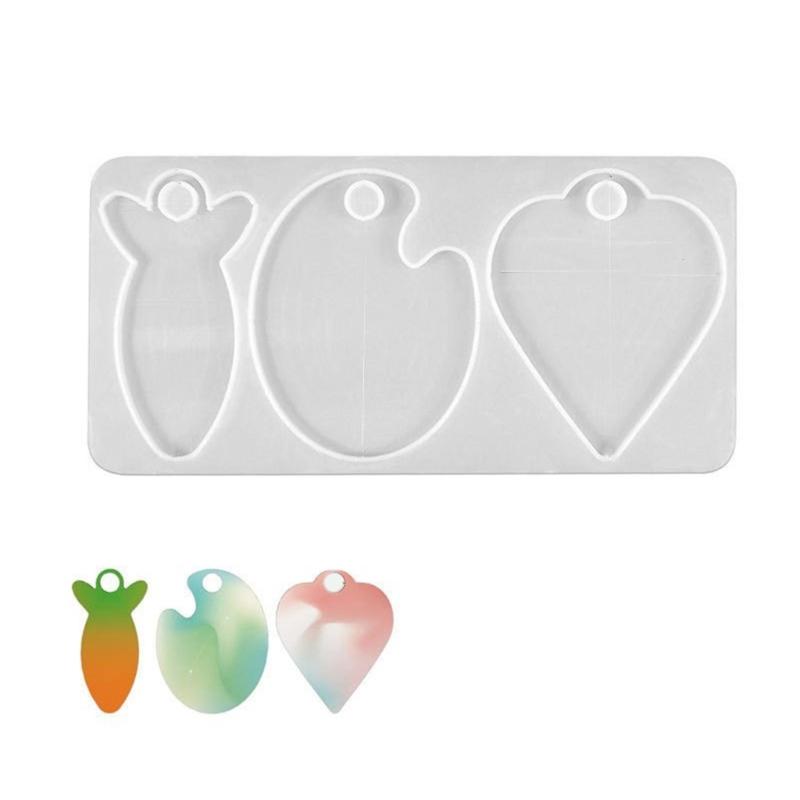 DIY Name Plate Resin Molds for Cup Lid 3 Cavities Nameplate Silicone Molds Epoxy Casting Personalized Custom Name Mould