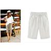 Plus Größe 8XL Sommer Mode Frauen Casual Knöchel Hosen Übergröße Großzügige Lose Soild Farbe Kordelzug Shorts für Damen