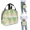 Cartoon Popular Goose Animal Insulated Lunch Bag for Women Children Portable Food Boxes Thermal Lunch Box Tote