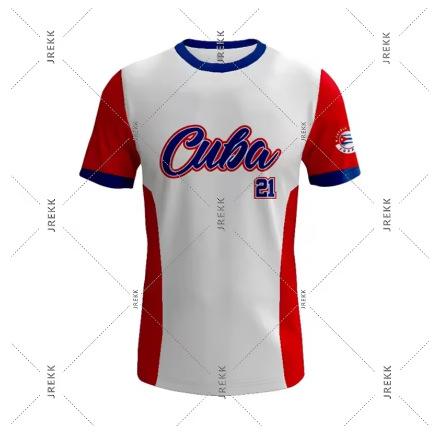 Fashion Women s T-Shirt Cuban Flag Football T-Shirt Men s Sports Fashion Short Sleeve T-Shirt 2025 Summer Novelty Loose XXS
