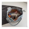 Large Capacity Versatile Trendy Bag Women's 2025 Summer Denim Tote Bag Casual Commuter Shoulder Bag