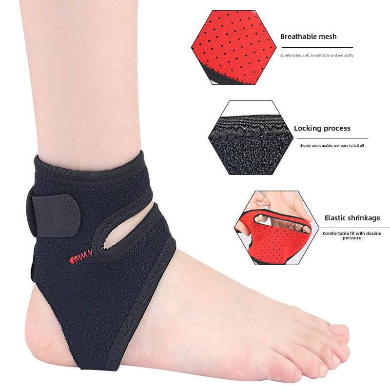 Breathable Ankle Double Pressure Ankle Brace Fixed Wrap Protective Ankle Basketball Badminton Fitness Sports Ankle Brace