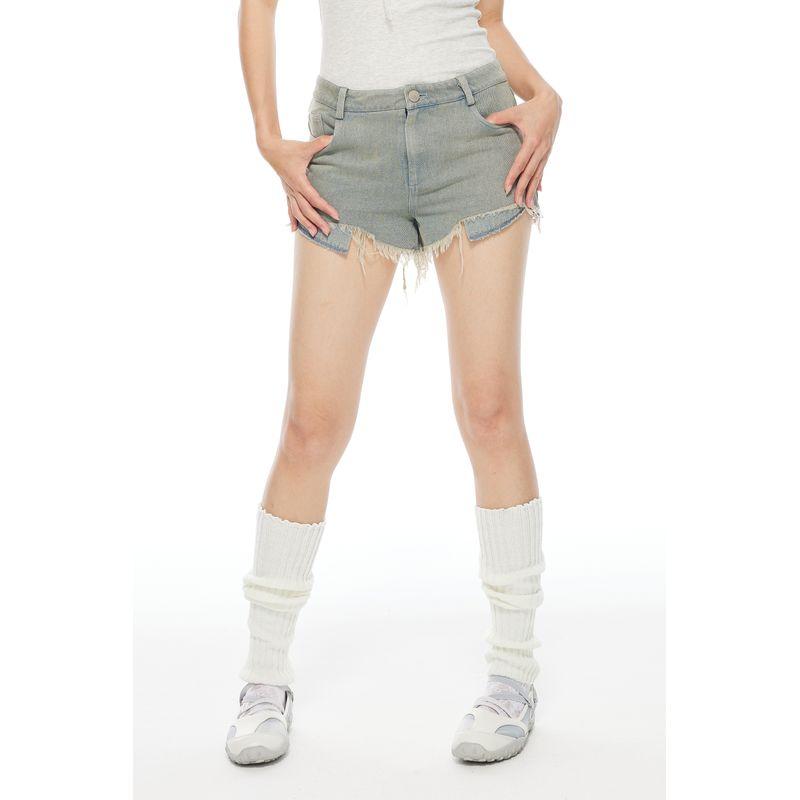 

Thelight24 Летняя Новинка Вода Голубой Деним Супер Короткие Шорты Женские Сексуальные Повседневные Легче Всего Сочетать Американский Ретро Оригинал Light Blue L