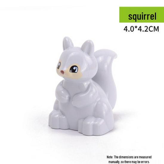 Large Animal Building Blocks: Dinosaur, Tiger, Elephant, Crocodile, Giraffe DIY Educational Toys for Kids