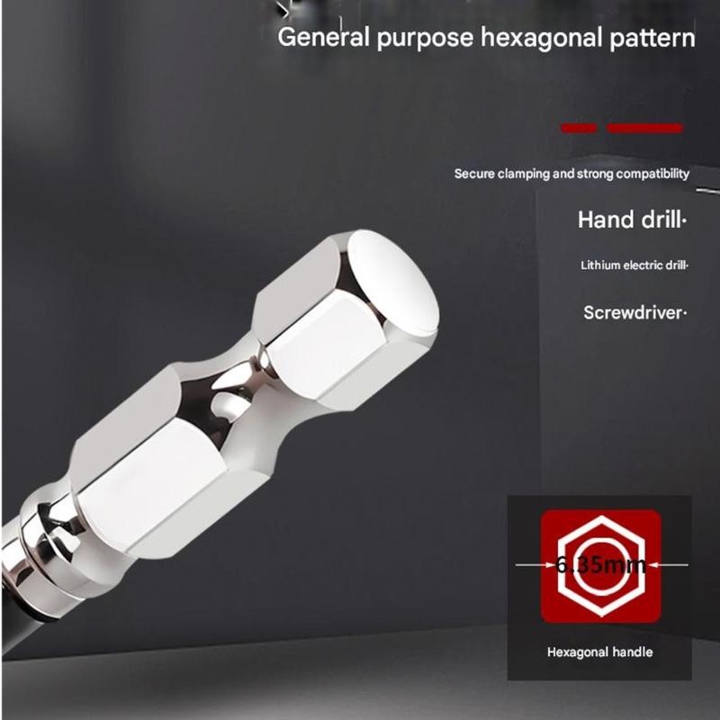 Magnetic Positioning Screwdriver Bit Gypsum Board Plasterboard Screws Locating Drilling For Power Tool