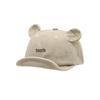 Korean Baby Hat: Spring/Autumn Unisex Toddler Bear Baseball Cap, Cute Soft Brim Duckbill Design