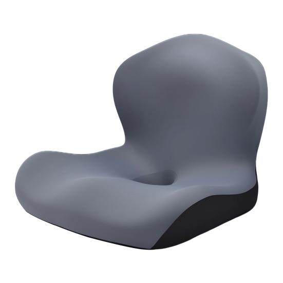 Memory Foam Seat Backrest Integrated Cushion Ergonomic Design Pressure Relief Breathable Cover Supportive Seat Pad
