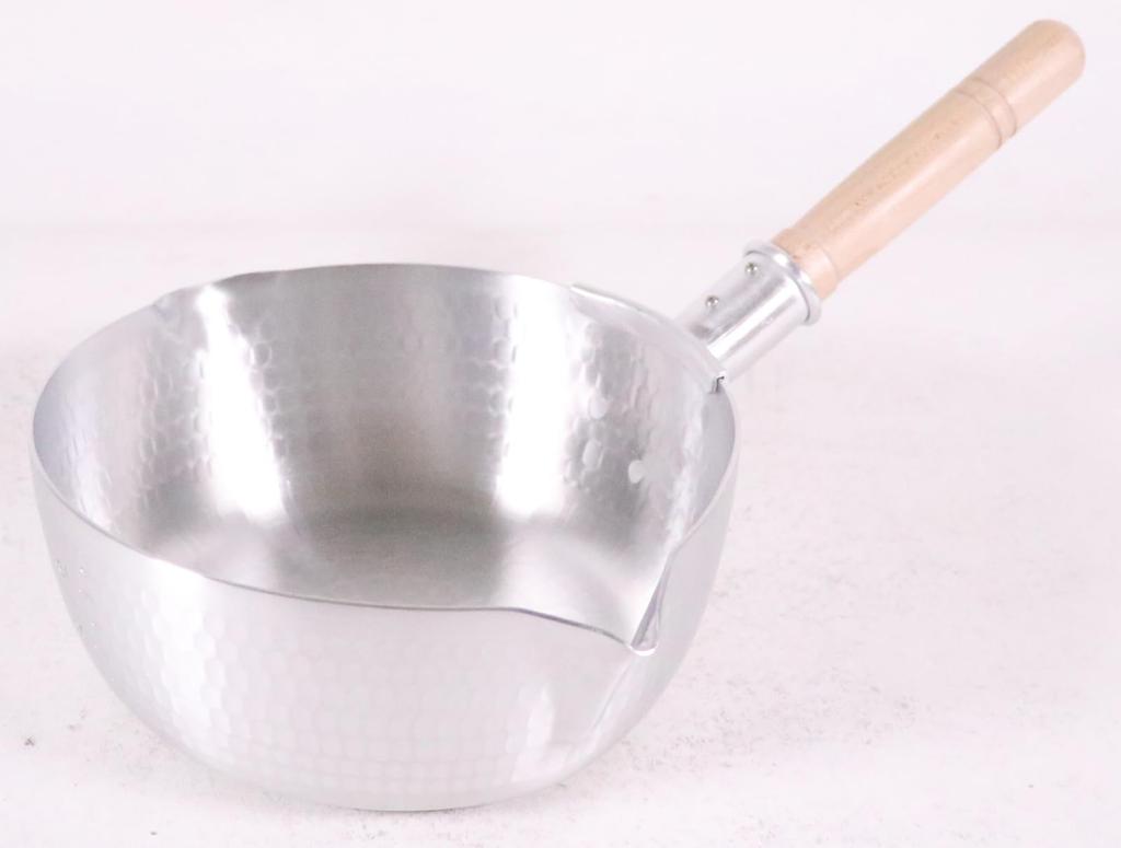 Nakao Aluminum Manufacturing Co., Ltd. Aluminum Hammered Pelican Yukihira Pot 18cm