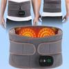 Waist Brace Support Belt Belly Back Massager Heating Infrared Waist Lumbar Warmer Pain Relief Cordless Massage Belt Men