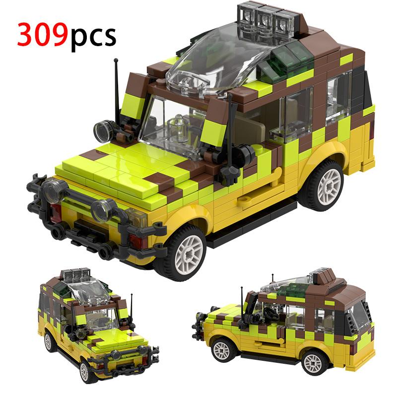 MOC Back to the Futured Auto Bouwsteen Sets Speed Champions City Sport Racevoertuig Model Bouwspeelgoed Voor Kerstcadeau