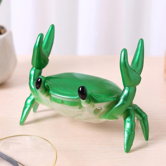Phone Stand Compact Size Crab Design Mobile Phone Holder Pen Storage Desk Organizer Desktop Supplies Holder Office Decoration