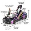1:24 Tourbillon Lambor Revuelto Models Cars Toys Doors Opened Miniature Vehicles with Light Sound Sports Car for Birthday Gifts