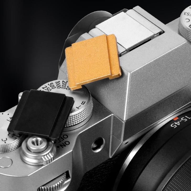 Protective Camera Hot Shoe Mount Cover Protector For Cameras, Precise Fit Aluminum Dust Guard