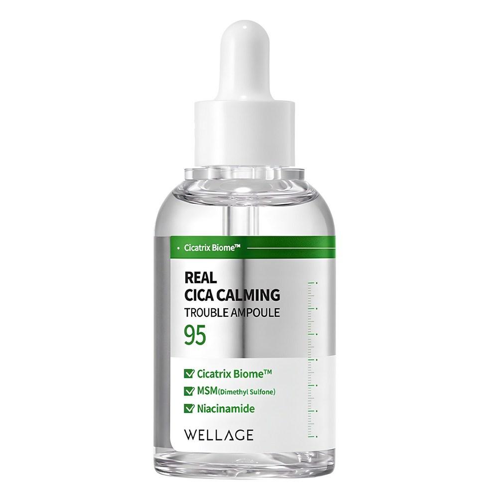 

Wellage Real Cica Calming 95 Trouble Ampoule, 50ml