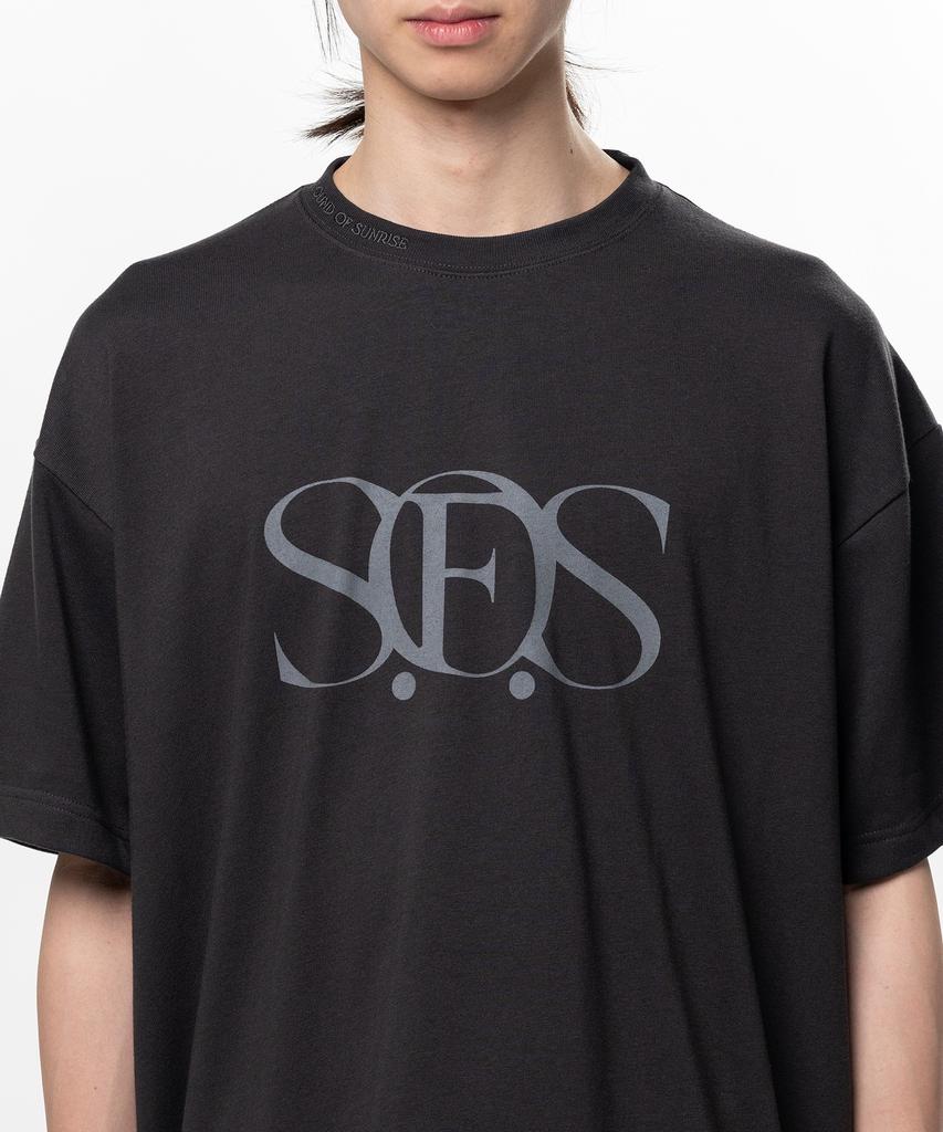 SOUND OF SUNRISE Jersey S.O.S Logo T-Shirt Black