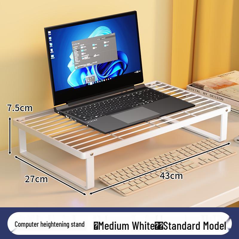 Desktop Laptop Cooling Stand | Iron Art Rack for Dorm & Home