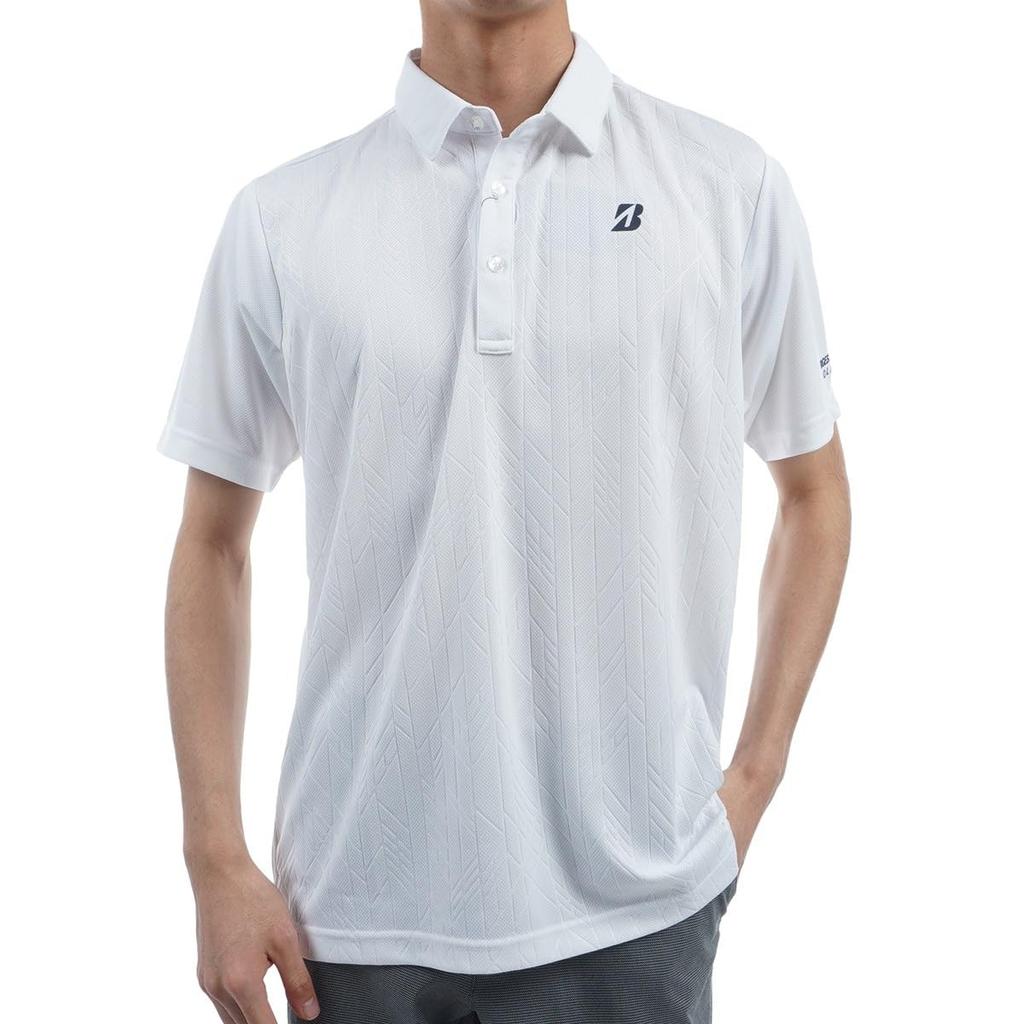 [Bridgestone Golf] Golf Shirt, Short Sleeve Shirt 3GA01A, Men's, WH