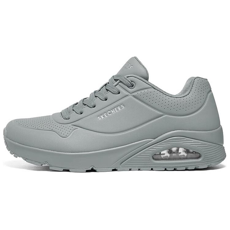 Skechers Comfortable Daily Shock Absorbing Wear Resistant Low Top Casual Shoes Men sneaker Gray 52458-LTGY 39.5