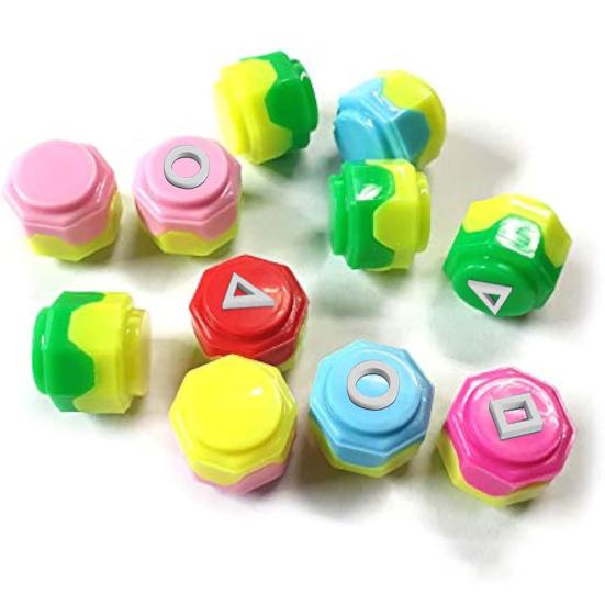 5/10 Stück Koreanisches traditionelles Steinfangspiel Hand-Auge-Koordinationstraining Jacks Stone Kinder Erwachsene Familienabend Party Kieselstein-Greifspielzeug