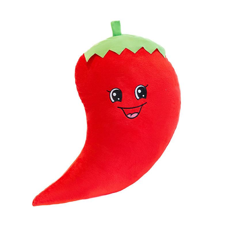 Colorful Cartoon Vegetable Plush Toy Set Featuring Cute Watermelon Broccoli And Pepper Designs For Kids Room Decor And Cuddly Comfort