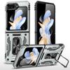 Lens Protection Ring Rotating Stand Phone Folding Armor Case for Samsung Galaxy Z Flip 7 FE / Flip 6 / Flip 5 Shockproof  Cover