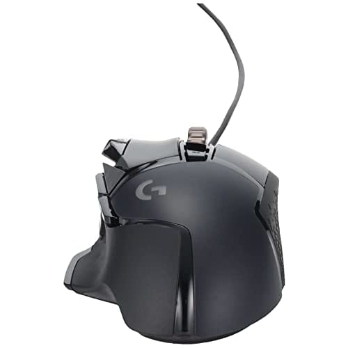 Logitech G Gaming Mouse G502 Kablet USB-tilkobling Mus HERO 25K Sensor G502RGBhr LIGHTSYNC RGB 11 Programknapper FPS / MMO / RPG Svart PC windows ma