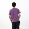 Champion short logo short sleeve L T-shirt, sleeve, 100% cotton, classic, one-point embroidery, T-shirt, basic, C3-P300Z, men's, violet,