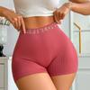 High Waist Seamless Ribbed Shorts for Women Stretchy Soft Knit Fabric Bodycon Yoga Workout Bottoms