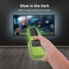 Remote Control Cover Waterproof Stain-resistant Shockproof Glow in The Dark Wear-resistant Full Protection with Strap TV Remote Control Holder