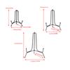 1Pc 4/6/8Inch Iron Bracket Display Stand For Photo Pedestal Bowl Picture Frame Storage Rack Home Kitchen Plate Display Stand