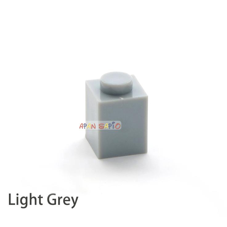 

1000pcs 1x1 Dots DIY Building Blocks Thick Figures Bricks Educational Size Compatible With 3005 Plastic Toys for Children