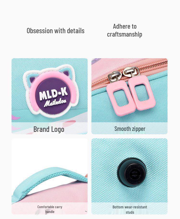 Lightweight Cartoon Backpack for Kids 3-6, Spine Protection, Available In Large, Medium, Small for Boys & Girls