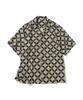 UNIFORM BRIDGE Flower Resort S/S Shirt Black