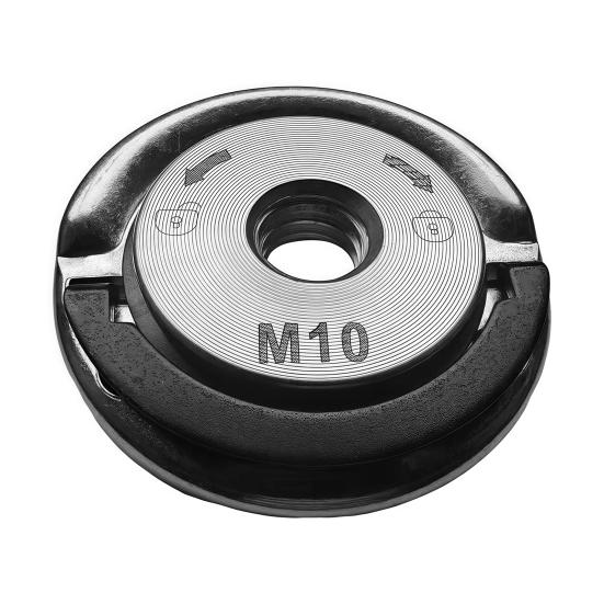 

Angle Grinding Tool Flange Locking Nut Threaded Angle Grinder Flange Nut Quick Change Portable Locking Plate Chuck Nut Replacement Part M14 1pc