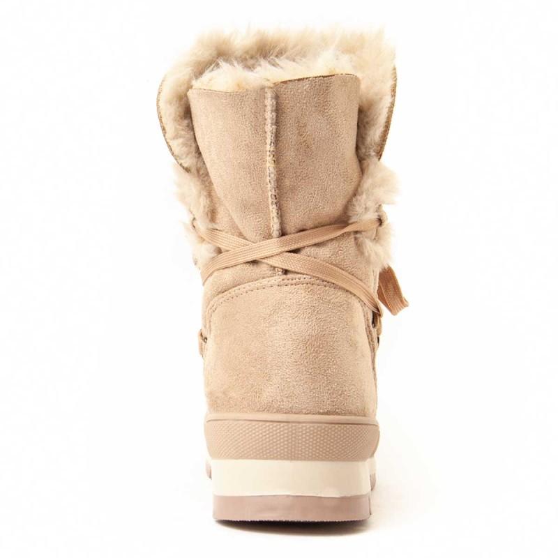 Botín De Plataforma Para Mujer.  Montevita  Bottivita56  95802