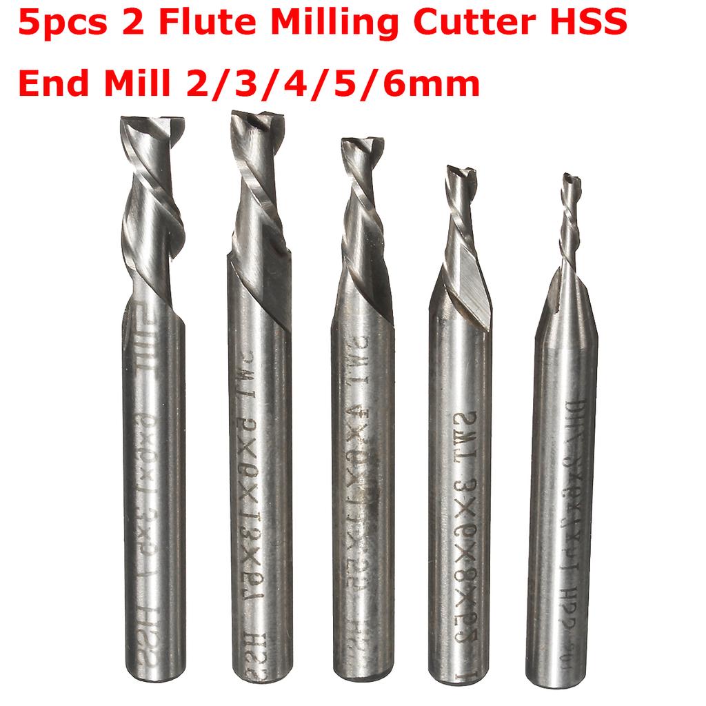 1.5 MM HSS TWOFLUTE SLOT DRILL MILLING CUTTER FOR MILLING MACHINE ETC