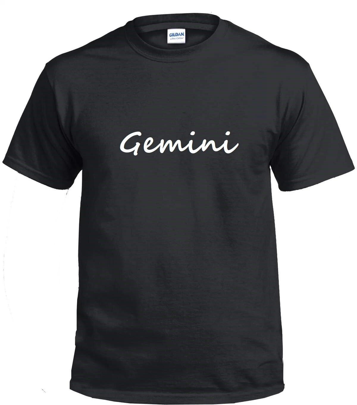 Gemini T-Shirt Astrology Shirt Zodiac Tee Shirt Birthday Horoscope Gift S