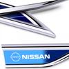 2Pcs Car Styling Side Fender Body Emblem Stickers Knife Badges Decoration For Nissan Qashqai Juke Pulsar Sentra Altima Patrol