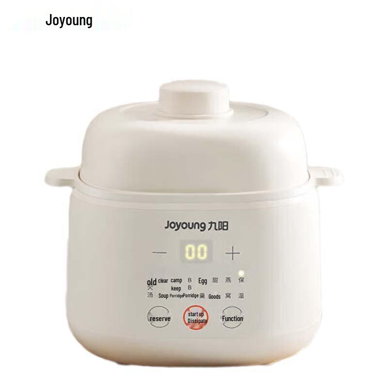 Joyoung 1L Mini Electric Stew Pot & Double Boiler CN plug (adapter included)