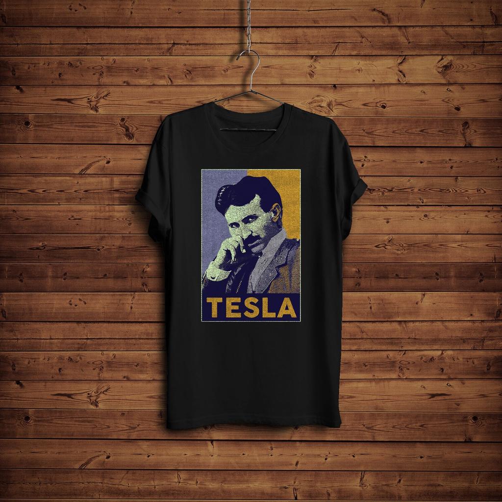 Nikola Tesla Retro Shirt Science Gift Teacher Engineer Geeky Shirt