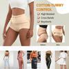 Women's High Waisted Underwear Slimming Shapewear Full Coverage Compression Briefs Postpartum Tummy Control Panties Waist Trainer Body Shaper
