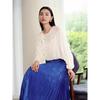 EP Yaying Women's 6A Mulberry Silk Textured Shirt