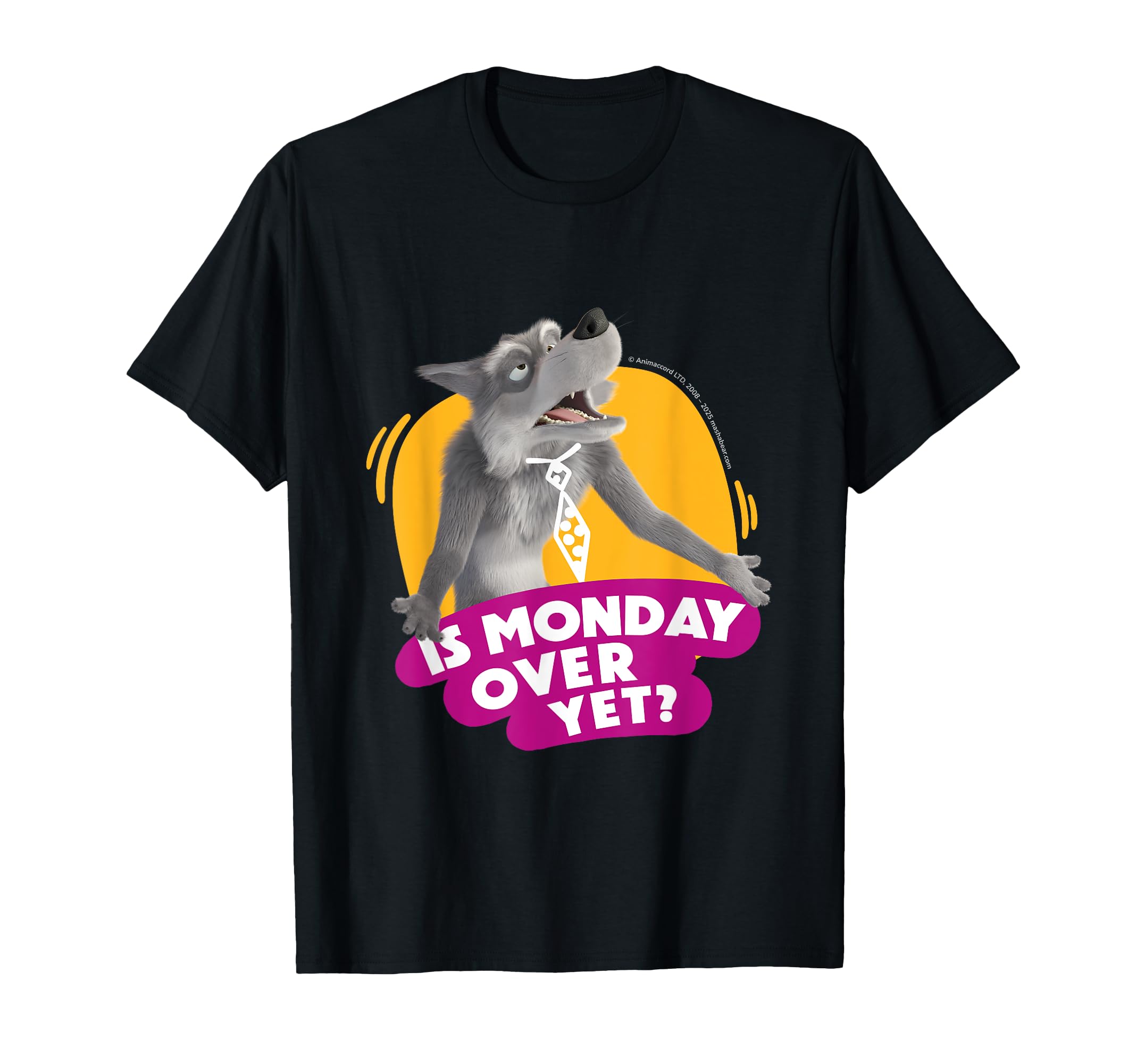 Is Monday Over Friends. Yet? T-shirt чёрный