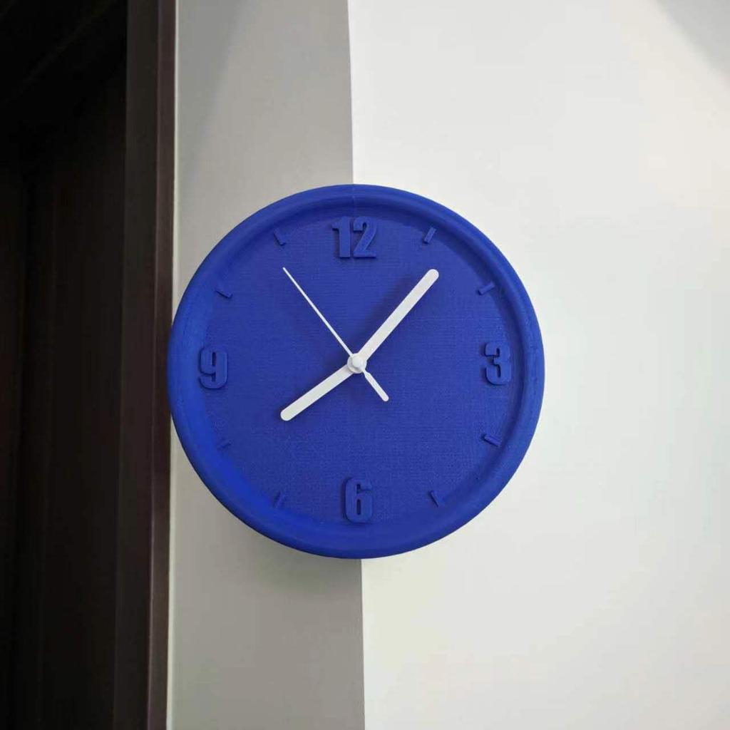 Corner Clocks Creative Wall Clocks Elegant Minimalism Clock Watch Digital Design Living Room Clock Modern Home Aesthetic Decoration Accessories