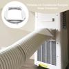 Portable AC Hose Connector Air Conditioner Port Connector Venting Exhaust Coupler Replacement Accessories