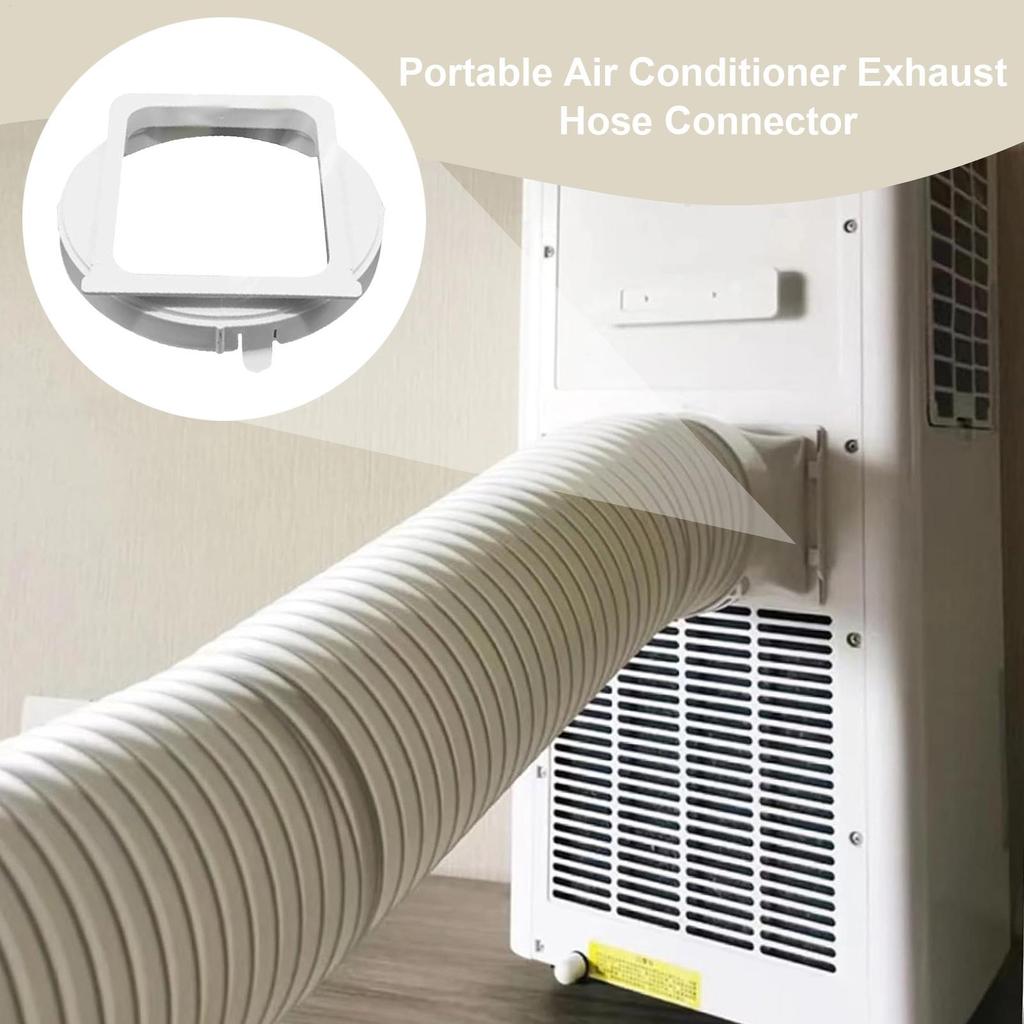 Portable AC Hose Connector Air Conditioner Port Connector Venting Exhaust Coupler Replacement Accessories