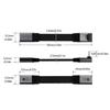 Universal USB4 V2.0 Type C Extension Cable 80Gbps Highly speed Data Transfer 8K Resolution And Fast Charging