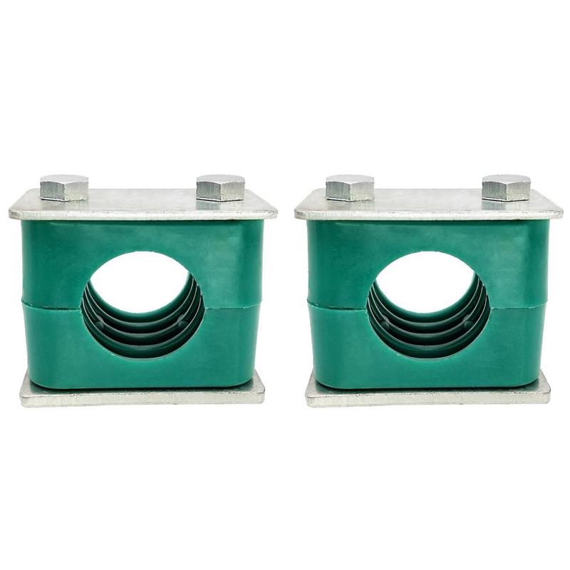

1pcs 6.4-44.5mm Diameter Pipe Bolted Plastic Clip Single Hole Standard Hydraulic Pipe Clamp Tube Fastener Assortment Kit Durable 10mm