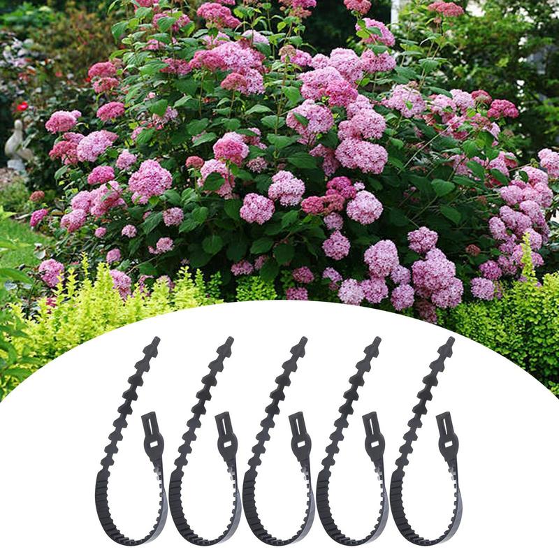 Tree Support Straps Heavy Duty Flexible Plant Twist Ties 5X Reusable Tree Training System Shrub Tying Tool For Gardening Farm